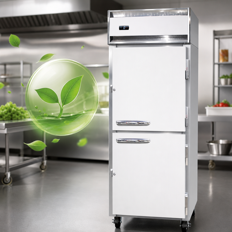 Product image #4 for Continental Refrigerator 1FENHD One-Section Extra-Wide Reach-In Freezer with Half Doors