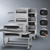 Thumbnail image #4 for Lincoln Foodservice Impinger II 1100 Series Triple Stack Gas Pizza Conveyor Oven Package