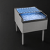 Thumbnail image #4 for Glastender Pass-Thru Service Station Ice Bin with 10-Circuit Cold Plate, 24 x 38 Inch, 175 lb. Capacity