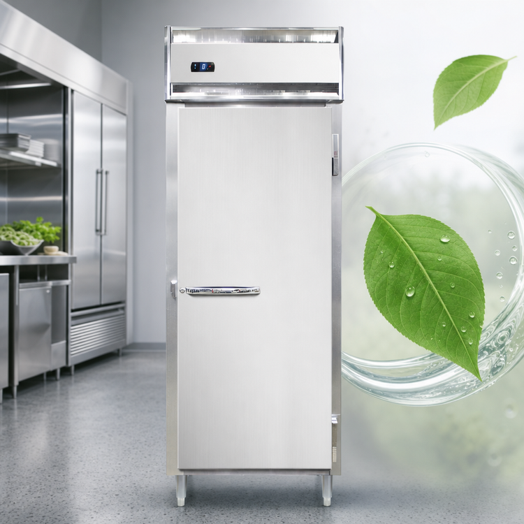 Product image #4 for Continental Refrigerator D1FESNSA Designer Line 1-Section Extra-Wide Shallow Depth Reach-In Freezer