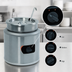 Thumbnail image #4 for Nemco 11 Quart Countertop Round Food Warmer with Inset, Cover, and Ladle