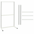 Thumbnail image #4 for Quantum Single-Sided Partition Wall Starter Unit, 36 x 26 x 70 Inches, White Finish