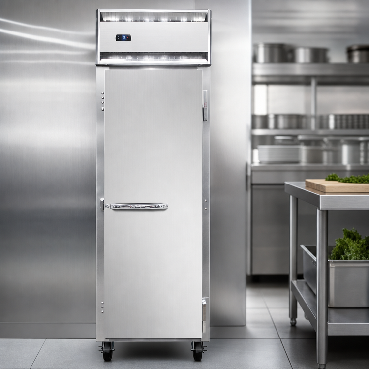 Product image #4 for Continental Refrigerator 1FSNSA One-Section Shallow Depth Reach-In Freezer with Solid Door