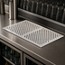 Thumbnail image #4 for Perlick Drop-In Stainless Steel Drip Tray Trough, 30 x 12 Inches, with Removable Glass Racks