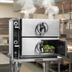 Thumbnail image #3 for Crown DCL-3 Three Compartment Direct Steam Pressure Steamer
