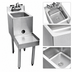 Thumbnail image #4 for CHOICE Freestanding Underbar Blender Station with Sink and Backsplash, 14-Inch x 29-Inch