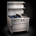 Thumbnail image #4 for Southbend Platinum 36-Inch Heavy Duty Gas Range with 4 Open Burners, 12-Inch Griddle, and Standard Oven