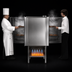 Thumbnail image #4 for Blodgett Invoq 10-1/1 GN Pass-Through Boilerless Electric Combi Oven Steamer