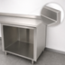 Thumbnail image #4 for 72-Inch x 30-Inch Stainless Steel Work Table with Open Front Cabinet Base