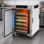 Thumbnail image #5 for Metro HotBlox™ HBCW8-DS-UC Undercounter 8-Pan Insulated Holding Cabinet with Touchscreen Controls, Universal Pan Capacity, and Solid Door