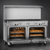 Thumbnail image #4 for Southbend Ultimate 60-Inch Gas Restaurant Range with 8 Burners and 2 Convection Ovens