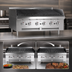 Thumbnail image #4 for Southbend 24-Inch Countertop Gas Charbroiler with Lava Rock Briquettes and Two-Sided Grid
