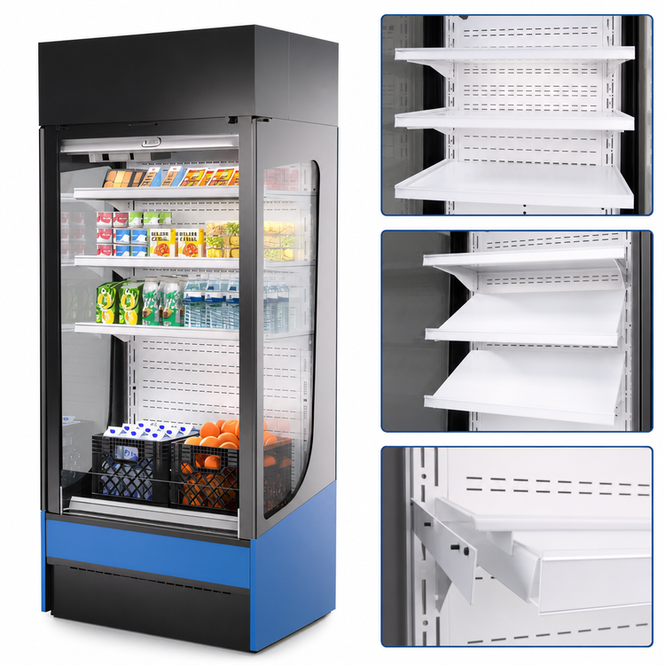 Product image #4 for Federal Industries Vision Series 36-Inch Refrigerated Milk Self-Serve High Profile Display Case