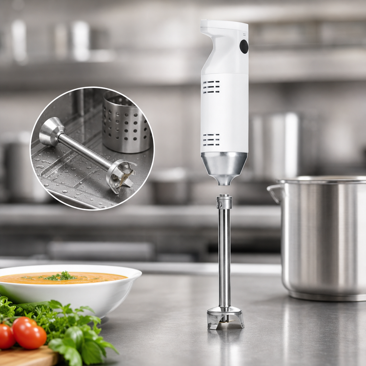 Product image #4 for Dynamic USA MiniPro MX070.04 Hand-Held Variable-Speed Immersion Blender with 7-Inch Detachable Shaft