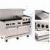 Thumbnail image #5 for Vulcan Endurance 60-Inch Propane Gas Restaurant Range with 6 Open Burners, 24-Inch Griddle-Broiler and 2 Standard Ovens