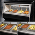 Thumbnail image #4 for Howard-McCray 95-Inch 6-Well Hot Food Service Case, Black Exterior, Stainless Steel Interior