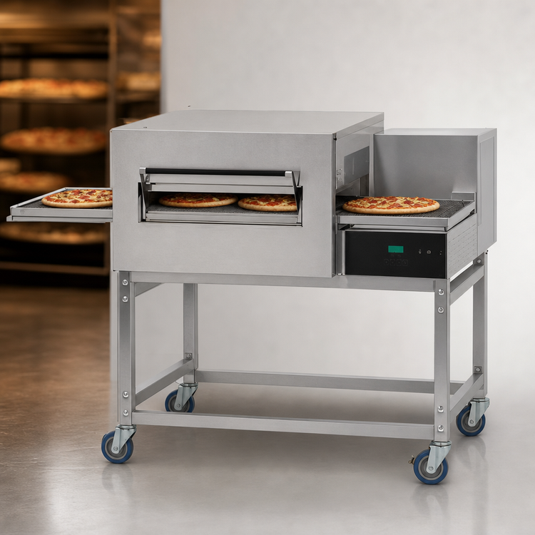 Product image #4 for Lincoln Impinger II 1100 Series Electric Single-Deck Front-Loading Conveyor Oven, 120/208V