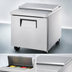 Thumbnail image #4 for True 27-Inch Wide One-Section Sandwich/Salad Prep Table with 8-Pan Top, 1 Door, and Rear-Mounted Self-Contained Refrigeration