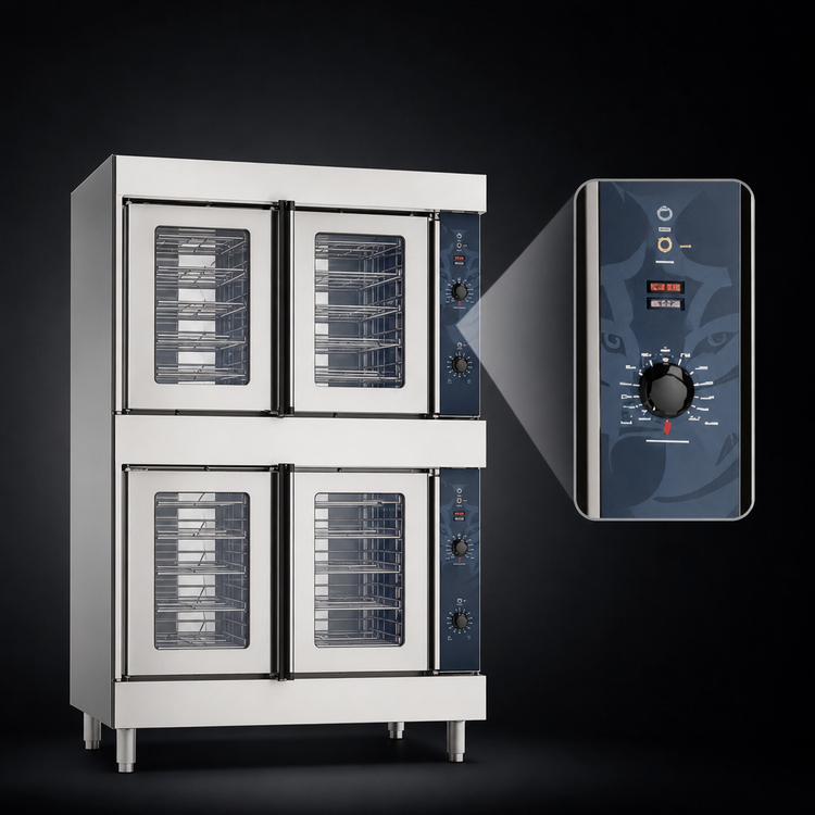 Product image #4 for Wolf WC44ED Double-Deck Full-Size Standard Depth Electric Convection Oven with Solid State Controls