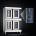 Thumbnail image #4 for Wolf WC44ED Double-Deck Full-Size Standard Depth Electric Convection Oven with Solid State Controls