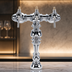 Thumbnail image #4 for Celine Countertop Air-Cooled Wine Font with 3 Side Pull Faucets