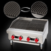 Thumbnail image #4 for American Range 24-Inch Gas Countertop Charbroiler with 4 Burners and Cast Iron Grates