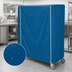 Thumbnail image #4 for Metro Mariner Blue Waterproof Vinyl-Nylon Cart Cover for 60 x 24 x 74 Inch Queen Mary & Banquet Carts