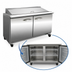 Thumbnail image #4 for IKON Refrigeration 36-Inch Mega Top Two-Section Sandwich / Salad Prep Table with 15 1/6 Pan Opening