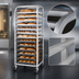 Thumbnail image #4 for Adamatic/Revent 1781C Roll-In Oven Rack, C-Lift, 8-Pan Capacity, Side Load