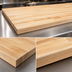 Thumbnail image #4 for John Boos Boos Block Blended Rails Edge Grain Maple Kitchen Countertop, 144 x 32 x 1-1/2 Inch, Flat Top, Varnique Finish