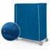 Thumbnail image #4 for Metro Mariner Blue Uncoated Denier Nylon Queen Mary & Banquet Cart Cover, 72