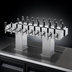 Thumbnail image #4 for Perlick Back-to-Back Bridge Tee Extra High Countertop Glycol-Cooled Draft Beer Tower, 36 Faucets, Polished Chrome
