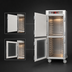 Thumbnail image #4 for Metro C5 6 Series Full-Height Pass-Thru Heated Holding Cabinet with Dutch Doors, 17 Sheet Pan / 32 Hotel Pan Capacity