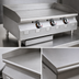 Thumbnail image #4 for Eagle RedHots Chef's Line 24-Inch Countertop Natural Gas Griddle