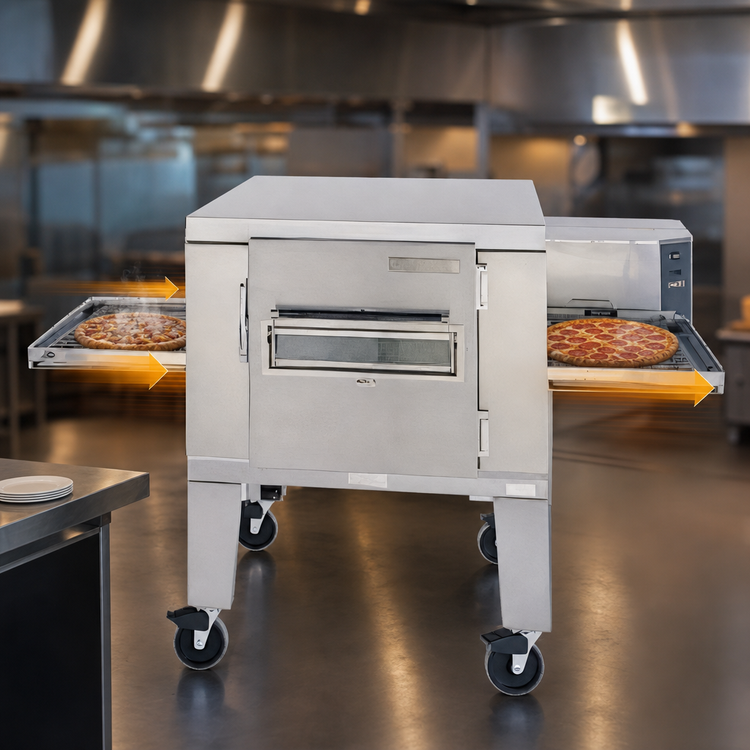 Product image #4 for Lincoln Impinger I 1400 Series Single-Deck Propane Conveyor Pizza Oven