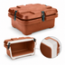 Thumbnail image #5 for Cambro Camcarrier® Top-Loading Half-Size Insulated Food Pan Carrier, Brick Red