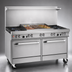 Thumbnail image #4 for Southbend Ultimate 60-Inch Gas Restaurant Range with 4 Open Burners, 36-Inch Griddle, Standard Oven and Convection Oven