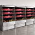 Thumbnail image #4 for Howard-McCray Ovation Series 39-Inch Stainless Steel Self-Contained Meat Open Merchandiser, 72-Inch High, 3 Lighted Shelves