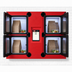 Thumbnail image #5 for Hatco Flav-R 2-Go Built-In Heated Food Locker System with 4 Lockers, 12-Inch Deep