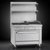 Thumbnail image #4 for Southbend Platinum 32-Inch Gas Heavy Duty Range with 2 Open Burners, 16-Inch Charbroiler and Cabinet Base