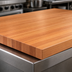 Thumbnail image #4 for Boos Block American Cherry Edge Grain Kitchen Countertop, 36 x 27 x 1-1/2 Inch, Penetrating Oil Finish