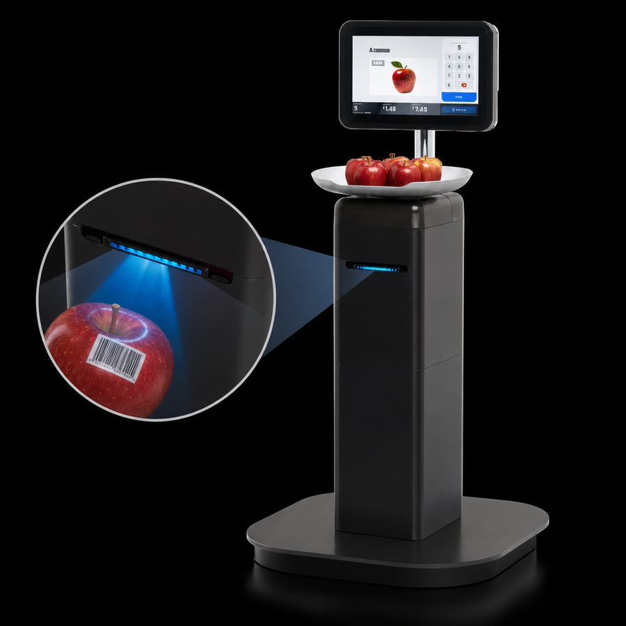 Integrated Barcode Scanner