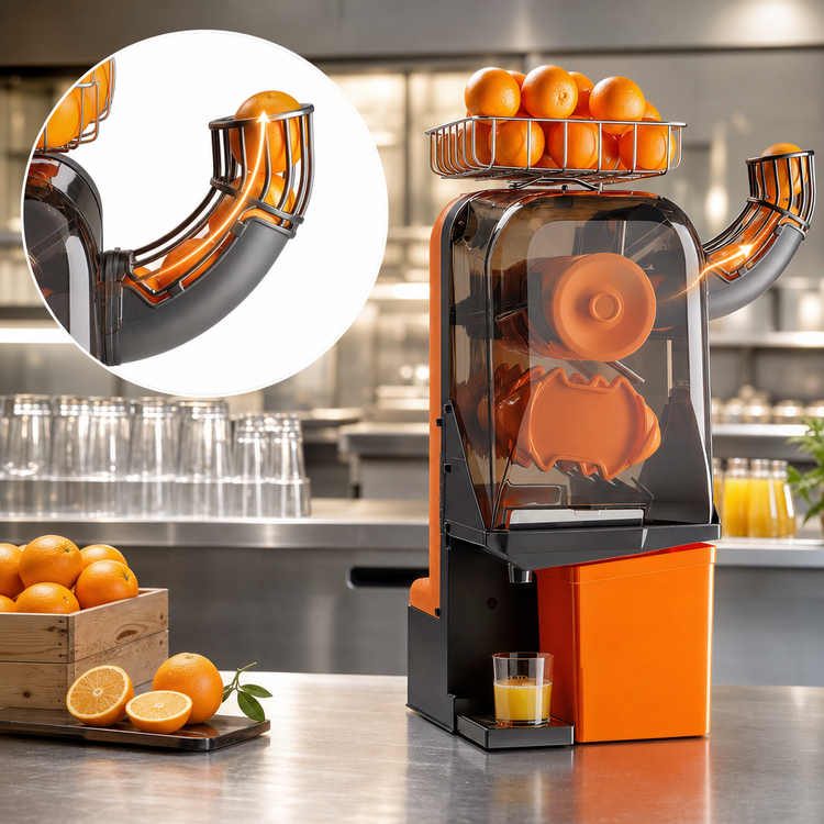 Product image #4 for Zumoval Trento MiniMax Compact Automatic Countertop Citrus Juicer