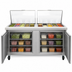Thumbnail image #4 for Mighty Top SW60N24M 60-Inch Two-Section Refrigerated Sandwich Prep Table