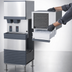 Thumbnail image #4 for Symphony Plus 25FB414A-S Freestanding Ice and Water Dispenser with Air-Cooled 425 lb. Chewblet Ice Machine