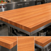 Thumbnail image #4 for Boos Block American Cherry Edge Grain Kitchen Countertop, 120 x 42 x 3 Inch, Varnique Finish