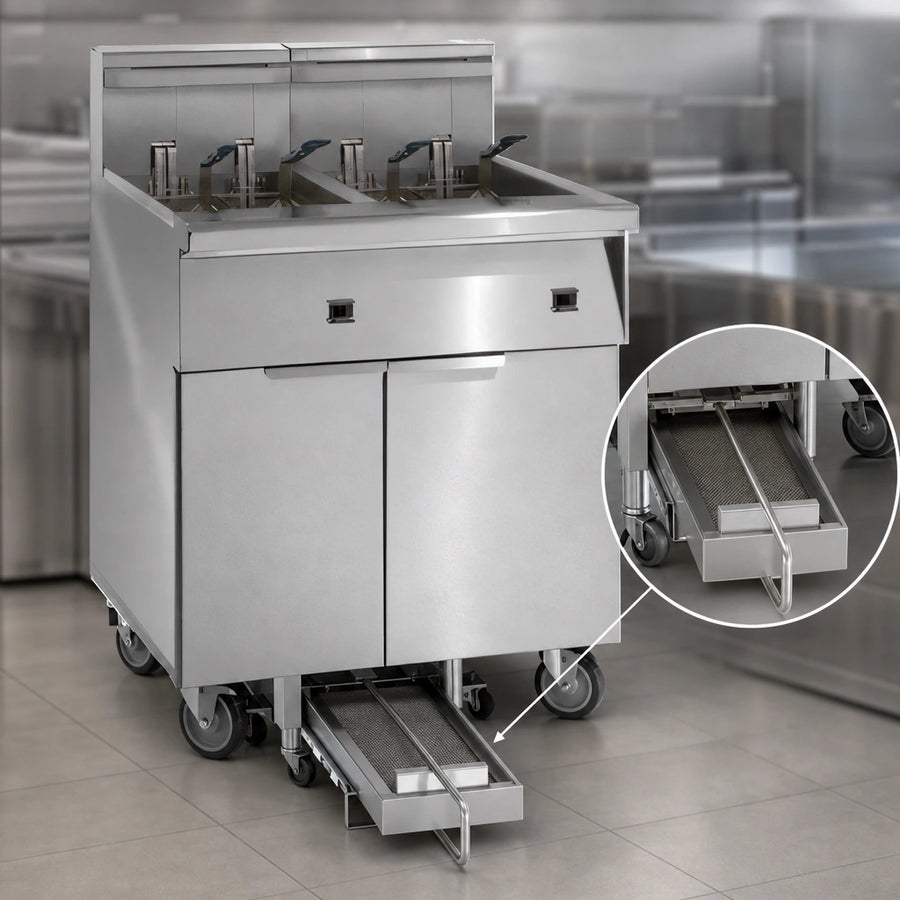 Built-In Space Saver Filter System