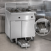 Thumbnail image #4 for Imperial IFSSP350ET Electric Floor Fryer, 3-Tank, 50 lb. Capacity Each, Built-In Filter System
