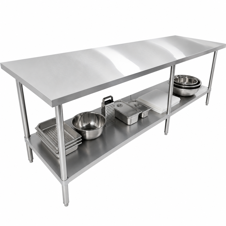 Open Base with Undershelf