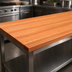 Thumbnail image #4 for Boos Block American Cherry Edge Grain Kitchen Countertop, 144 x 30 x 2-1/4 Inches, Varnique Finish